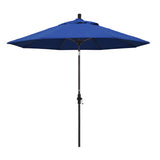 Blue Pacifica Umbrella & Bronze Fiberglass Frame - Jordans Home