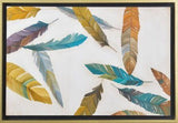 Painting of Colourful Feathers