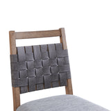 OSLO woven back chair