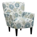 FLOWER POWER Accent Chair - Teal