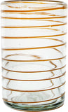 Tall Spiral Glass