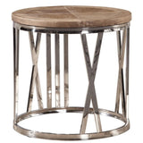 STAINLESS STEEL End Table