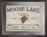 Custom Lodge Sign IV  | Framed Art | Jordans Home