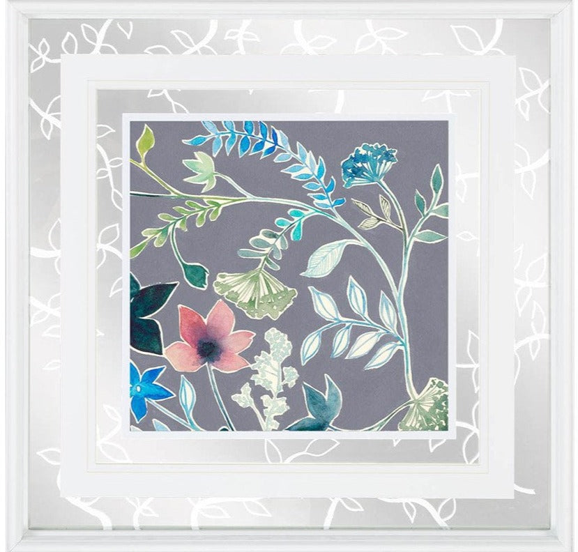 Custom Flower Garland II Artwork  | Framed Art | Jordans Home
