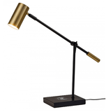 Colette Adesso Charge Desk Lamp