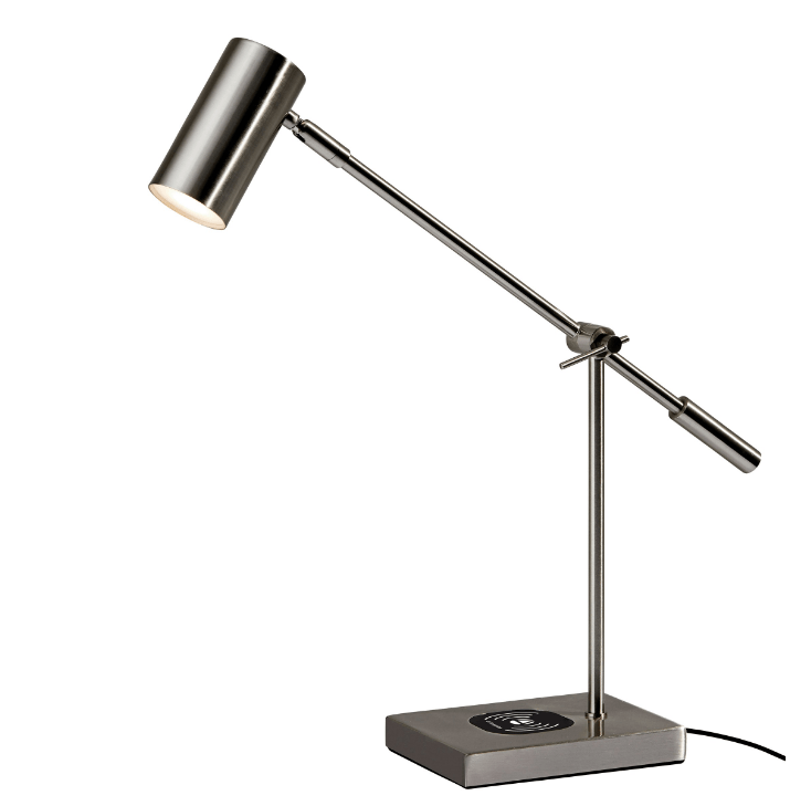 Colette Adesso Charge Desk Lamp