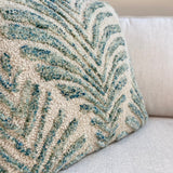 BOHO Throw Pillow - Palm Leaf Design