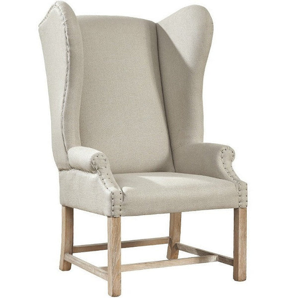 Restoration hardware wingback discount chair