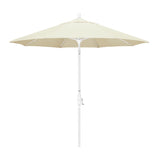 Beige Umbrella Pacifica & White Fiberglass - Jordans Home