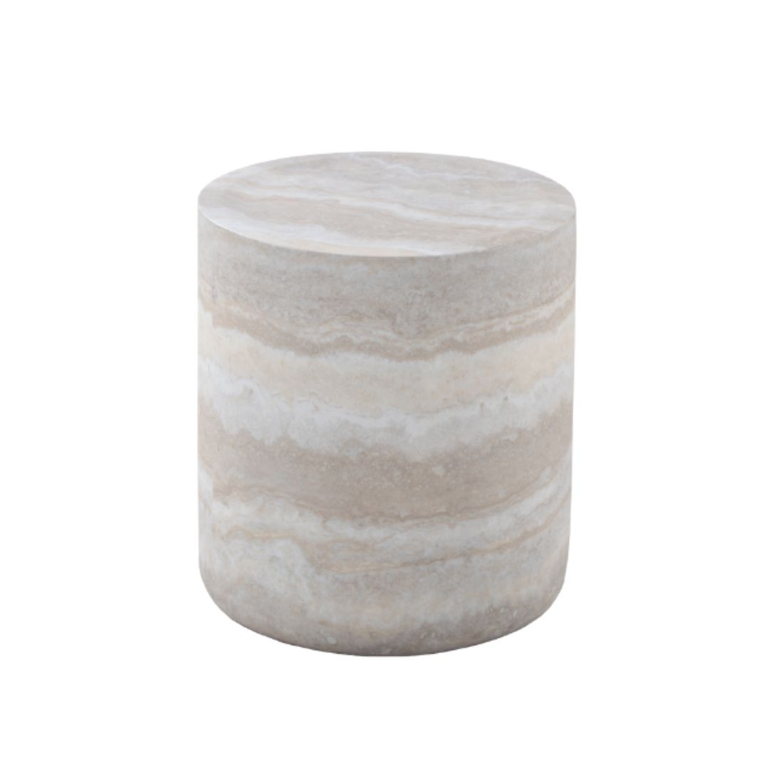 Fiberglass Cylindrical Coffee Table