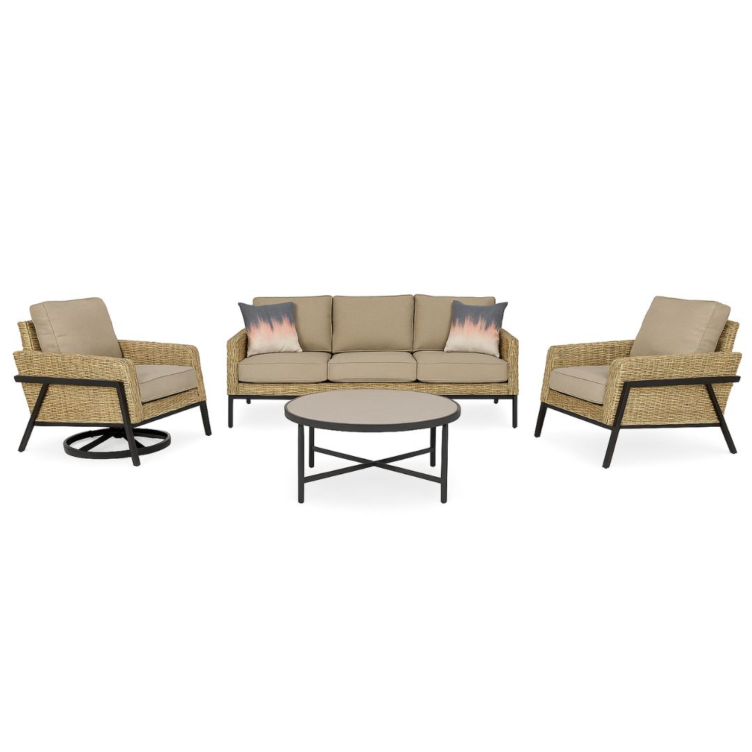 Jovi 4 Piece Outdoor Sofa Set
